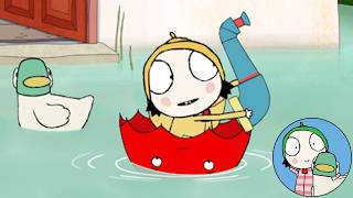 Sarah and Duck's Water Exploring Adventure + More Sarah & Duck Cartoons for Kids