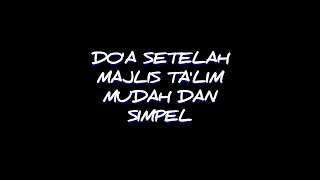 Download lagu PRAYER AFTER RELIGIOUS GATHERING || PRAYER AFTER STUDY SESSION WITH ARABIC SCRIPT AND TRANSLATION mp3