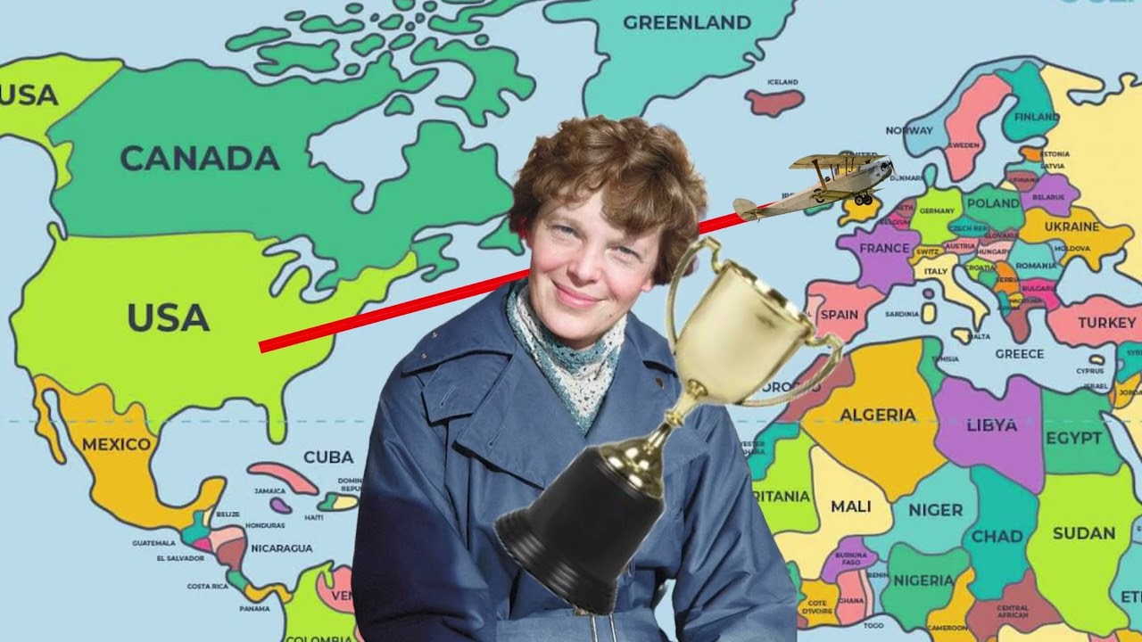 Da la vuelta al mundo (sale fatal) - Amelia Earhart