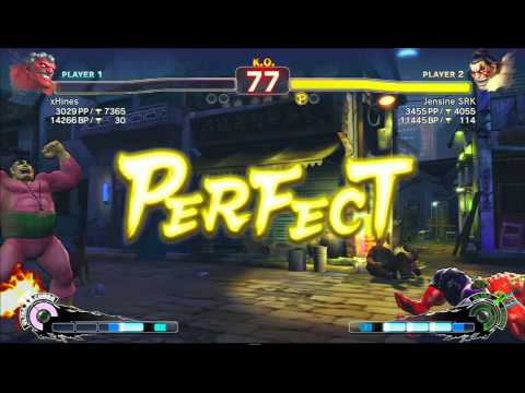 SSF4: AE v2012 xHines (HA) vs. Jensine (HO) Ranked Match