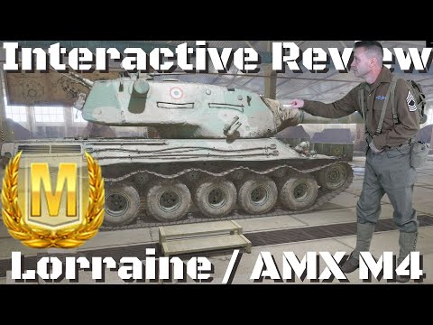 Lorraine/AMX M4 Interactive Tank Review, World of Tanks Console.