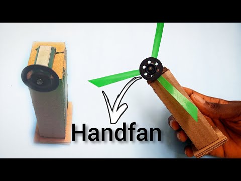 Summer Craft : Table Fan Out of Cardboard at Home DIY Crafts
