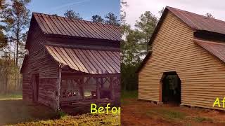 Saving Old Barns - Before & After