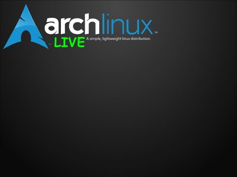 Build your own Arch Linux Live - XFCE and sddm in 10 minutes with only 1 script.