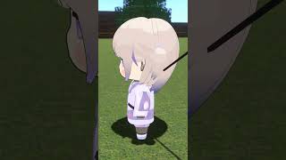 カエラに釣り竿で守られる番長【轟はじめ/Kaela Kovalskia/ホロライブ切り抜き】【3Dアニメ】#shorts