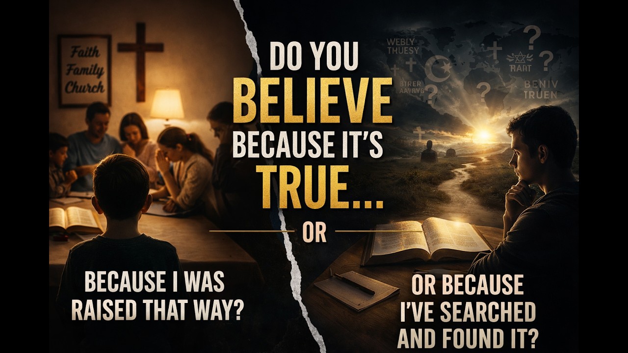 Do You Believe Because It’s True… Or Because You Were Raised That Way?