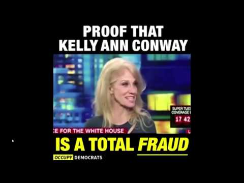 This what Kelly Ann Conway thought of Trump BEFORE he was paying her.