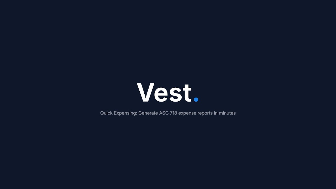 Vest Quick Expensing overview