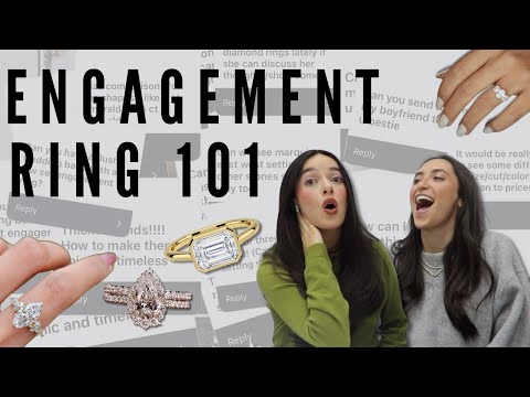 Buying an Engagement Ring?! 💍 Q&A with Jeweler (Shapes, Budget, Natural vs. Lab Grown Diamond, all!)