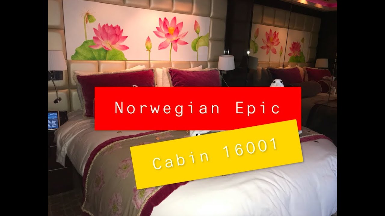 Norwegian Epic - Cabin 16001 - Video 4