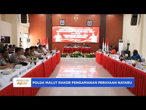 POLDA MALUT RAKOR LINTAS SEKTORAL PENGAMANAN PERAYAAN NATARU