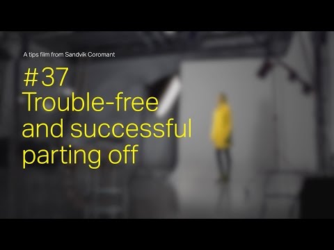 Trouble-free and successful parting off - Tips film #37