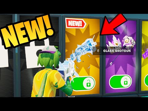 Jak zdobyć NOWĄ szklaną strzelbę w trybie 1 na 1 z każdą bronią w Fortnite