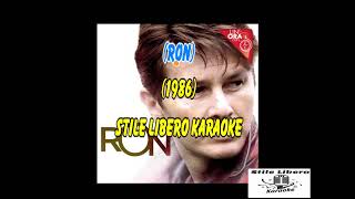 KARAOKE E' L'ITALIA CHE VA CON CORI ORIGINALI - RON (Demo)