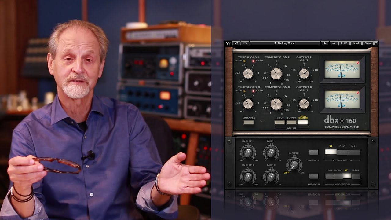 Introducing the Waves dbxÂ® 160 Compressor Plugin - YouTube
