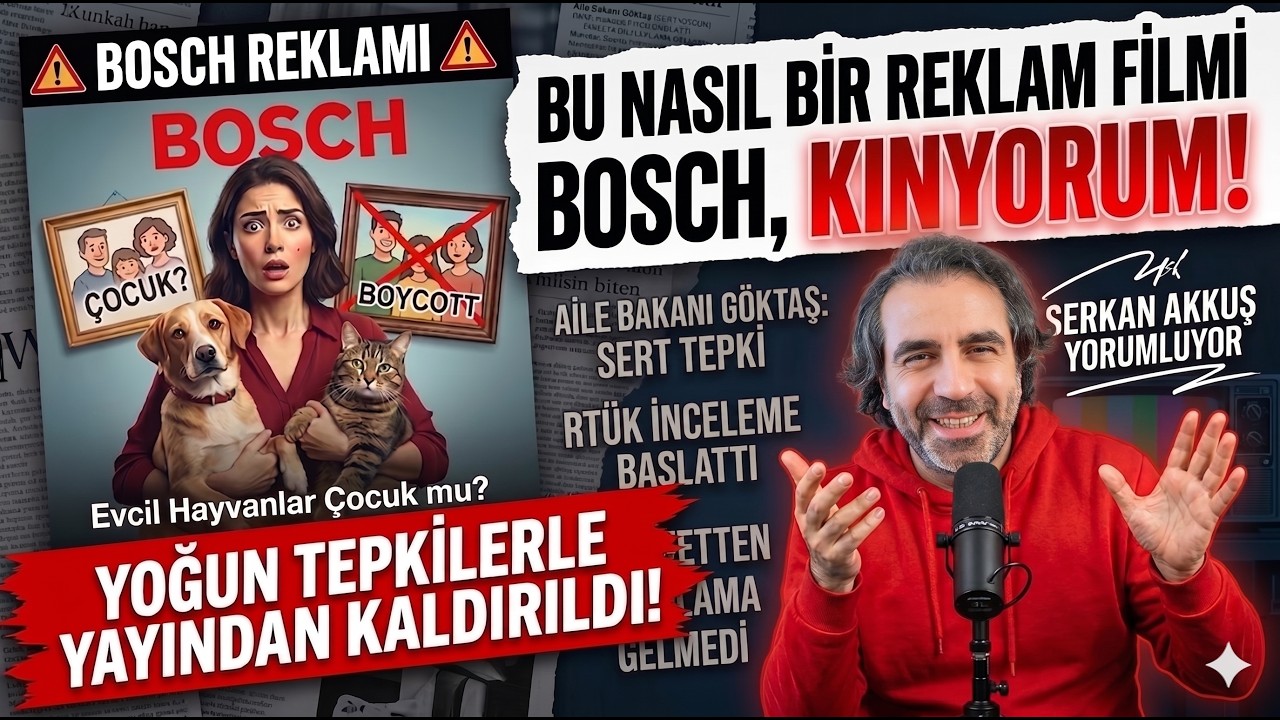 BU NASIL BİR REKLAM FİLMİ BOSH, KINIYORUM
