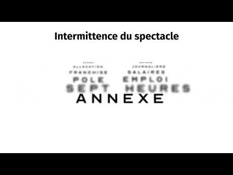 Intermittent du spectacle