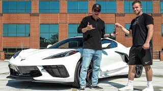 Meeting up with Derek Baran in my C8 Corvette