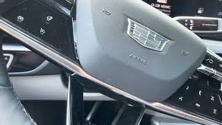 Adjust Steering Wheel Cadillac Lyriq