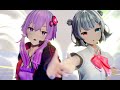 【ue5 mmd】結月ゆかり×小春六花cover えれくとりっくえんじぇう vocaloid ＆ synthesizerv