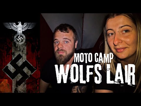 Motocamping INSIDE Hitlers Wolf's lair : Wolfsschanze Poland