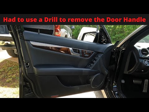2008-2015 Mercedes C250 Door Handle Replacement
