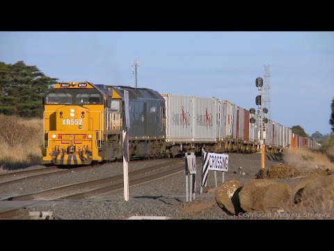 9101 Broad Gauge Pacific National Mildura Container Train (5/2/2018) - PoathTV Australian Railways