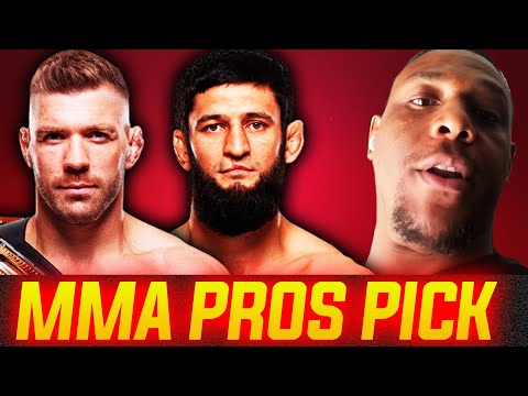 MMA Pros Pick ✅ Dricus Du Plessis vs. Khamzat Chimaev - Part 1 👊UFC 319