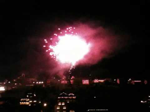 Heimatfest Wilhelmsthal - Feuerwerk 2010