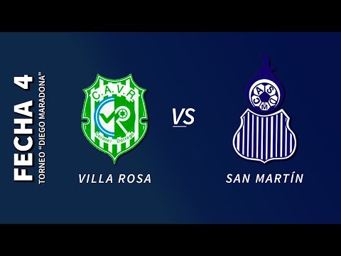 Villa Rosa vs San Martín - Fecha 4 - Torneo "Diego Maradona"