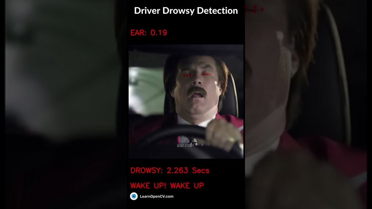 #shorts  Driver Drowsy Detection