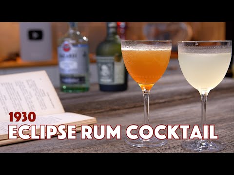 1930 Eclipse Rum Cocktail - Cocktails After Dark - Glen & Friends Cooking
