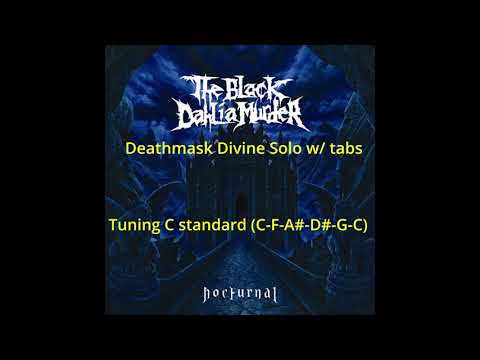 The Black Dahlia Murder - Deathmask Divine solo w/ tabs