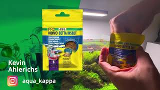 JBL (ДжиБиЭль) ProNovo Betta Insect S -  Аквариумный корм в виде палочек для бойцовых рыбок 3 – 10 см, размер S