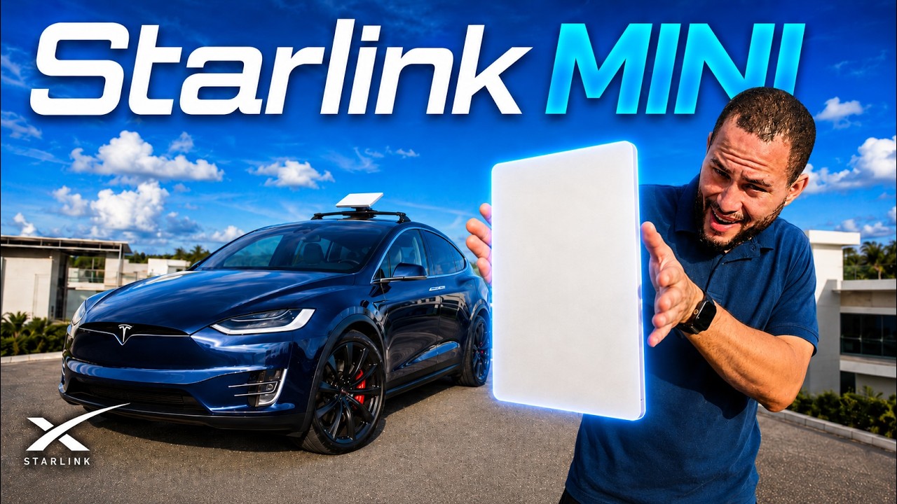 Unboxing StarLink Mini - Instalación en el Tesla (Vale La pena?)