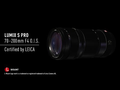 Panasonic LUMIX S PRO 70-200mm f/4 L-Mount Telephoto O.I.S. Lens