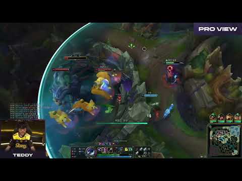 Teddy Pro View | GENG vs LSB | 2023 LCK Summer Week 8 Day 1