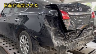 Restoring the Nissan Sentra After a Rear-End Collision