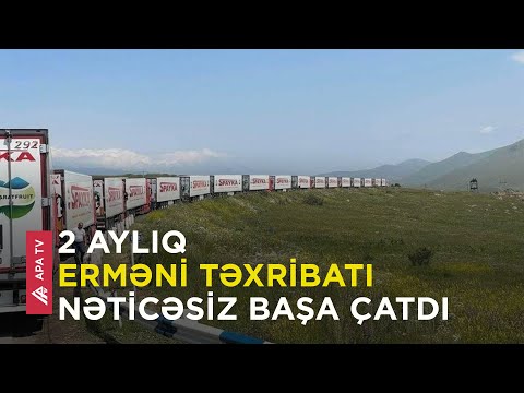 Laçınla sərhəddə gözləyən "Spayka" "yardım" maşınları Ermənistana geri qayıdır – APA TV