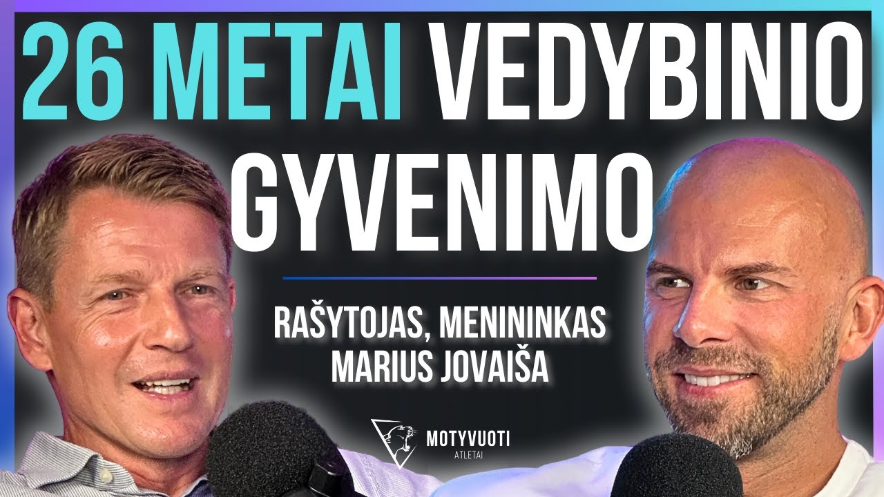 MARIUS JOVAIŠA: 1 MLN už knygą, 26m. santuokos PASLAPTIS, vegan, jo pinigai | Tapk Geresniu 043