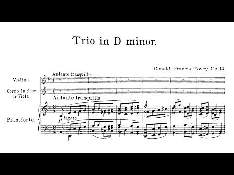Donald Tovey – Trio for Violin, English Horn and Piano, in D minor
