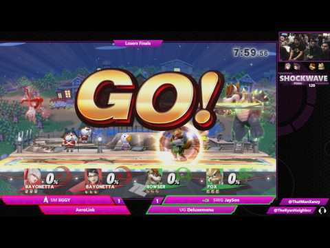 SW 120 - iiGGY + AeroLink vs Deluxemenu + JaySon - Losers Finals Smash 4