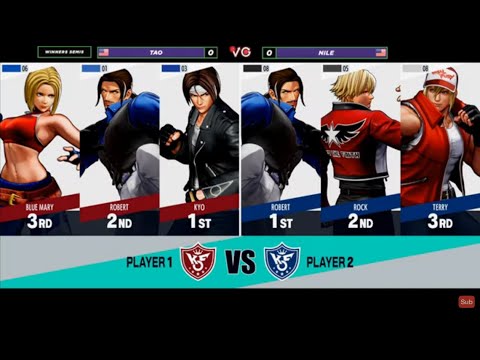 Bread and Butter 26 Winners Semis - Tao Vs. nile - The King of Fighters XV