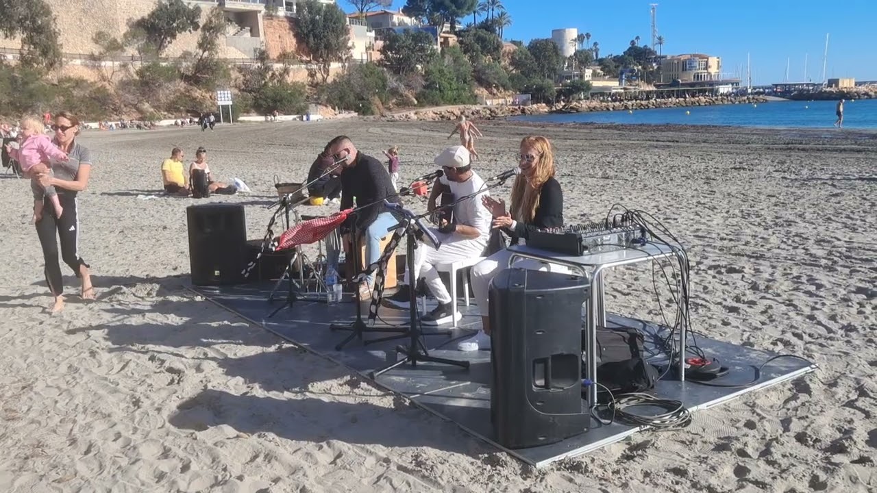Dzisiaj na plaży w Cabo Roig