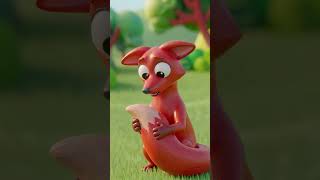 Little fox is GRAY... where is his orange? 🦊⬜😢🎵VocaVoca🥑Karaoke Kids Songs