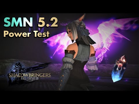 FFXIV - 5.2 Summoner/SMN Power Test - Ilvl 480 (Still the King?)