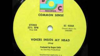 COMMON SENSE-VOICES INSIDE MY HEAD[12'']