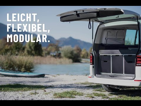 QUBIQ camping module - Q System für VW T6.1/T6/T5, sowie Mercedes Activity & Horizon.