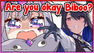 [ENG SUB/Hololive] Advent immediately checking up on Biboo when an earthquake hit Japan