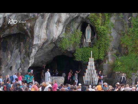Chapelet du 21 juin 2023 à Lourdes